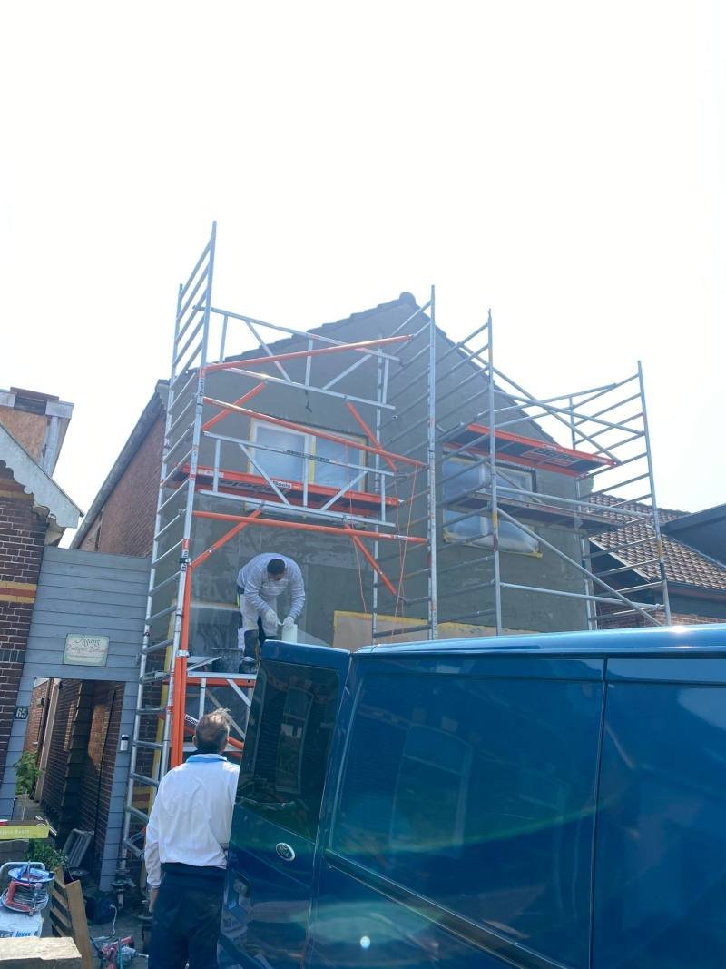 Stucwerk / voorstrijk - strak voorbereid en afgewerkt (8)
